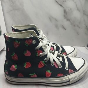 Converse Kids Black Strawberry High-Tops